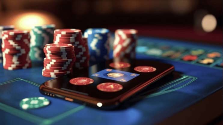 Studio live-dealer canduan188 dengan blackjack table dan dealer profesional
